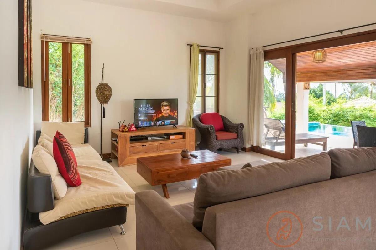 Sweet Heaven Villa 2Br Private Pool & Jungle View Ko Samui Extérieur photo