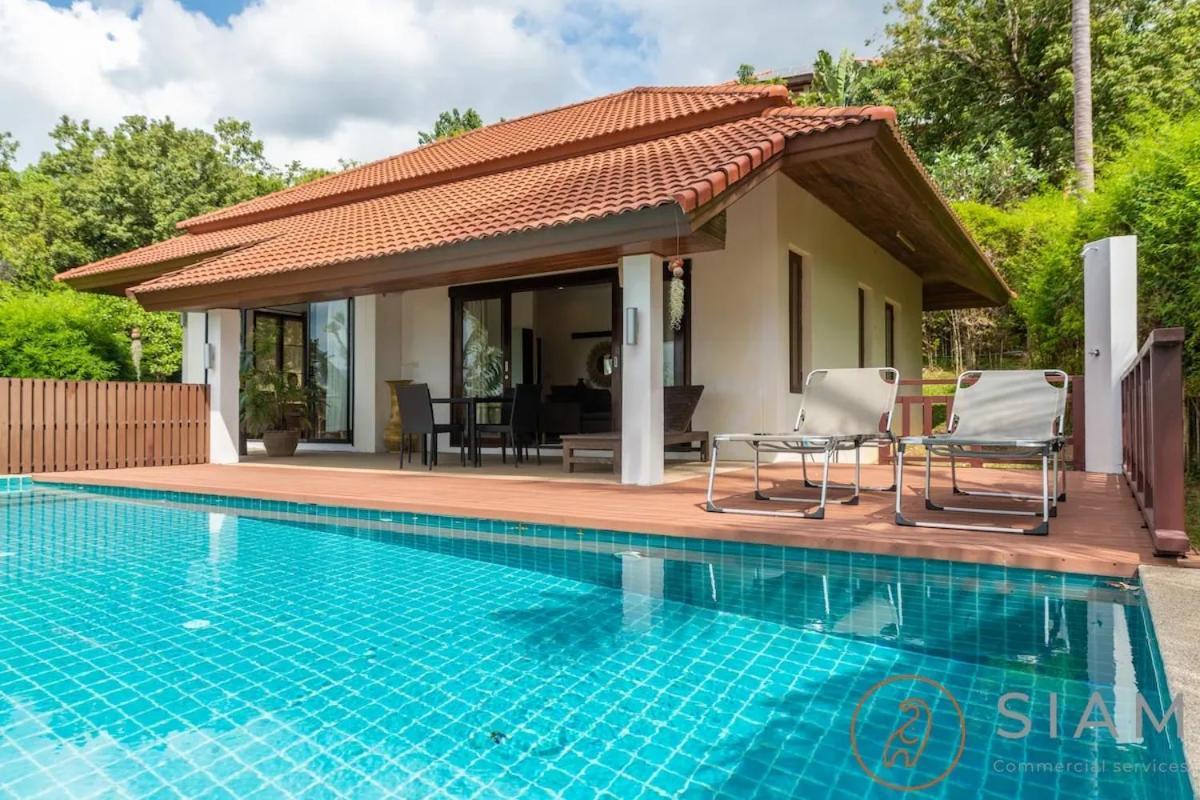 Sweet Heaven Villa 2Br Private Pool & Jungle View Ko Samui Extérieur photo